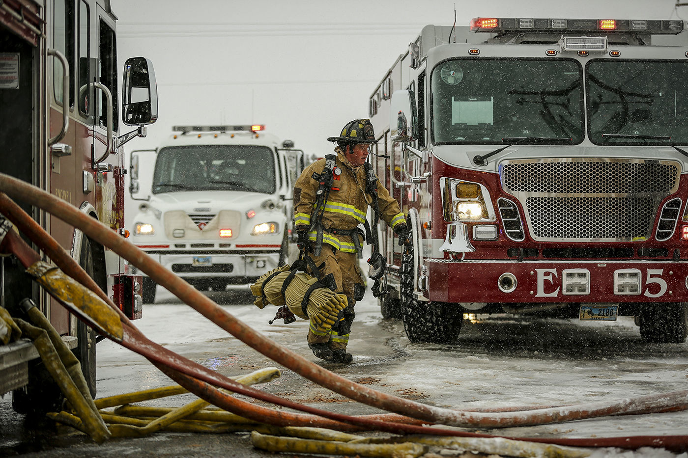 Bryan Stock Trail Structure Fire